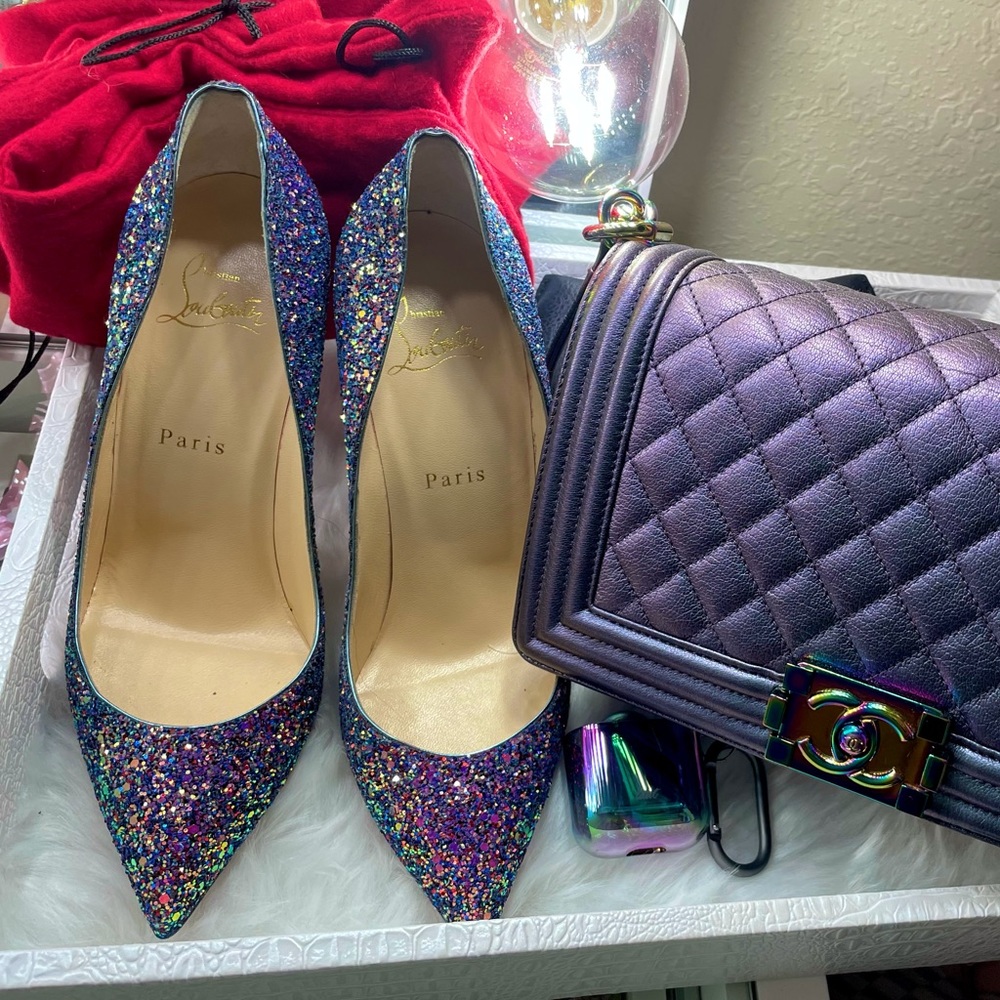 Rare! Dragonfly Pigalles - Christian Louboutins size 38.5